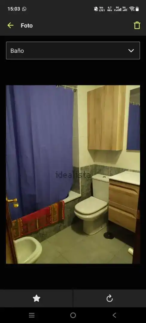 Bany de Pis en venda en Ponferrada amb Parquet, Moblat i Forn