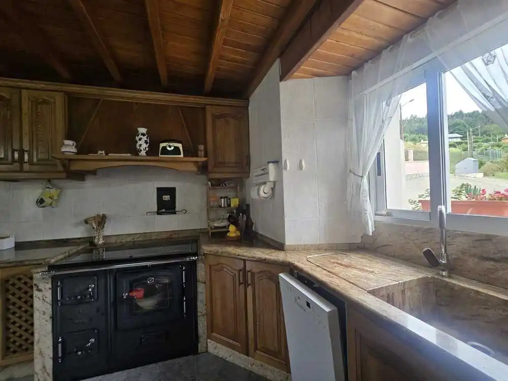 Kitchen of Country homes for sale in Narón  with Heating, Private garden and Storage room