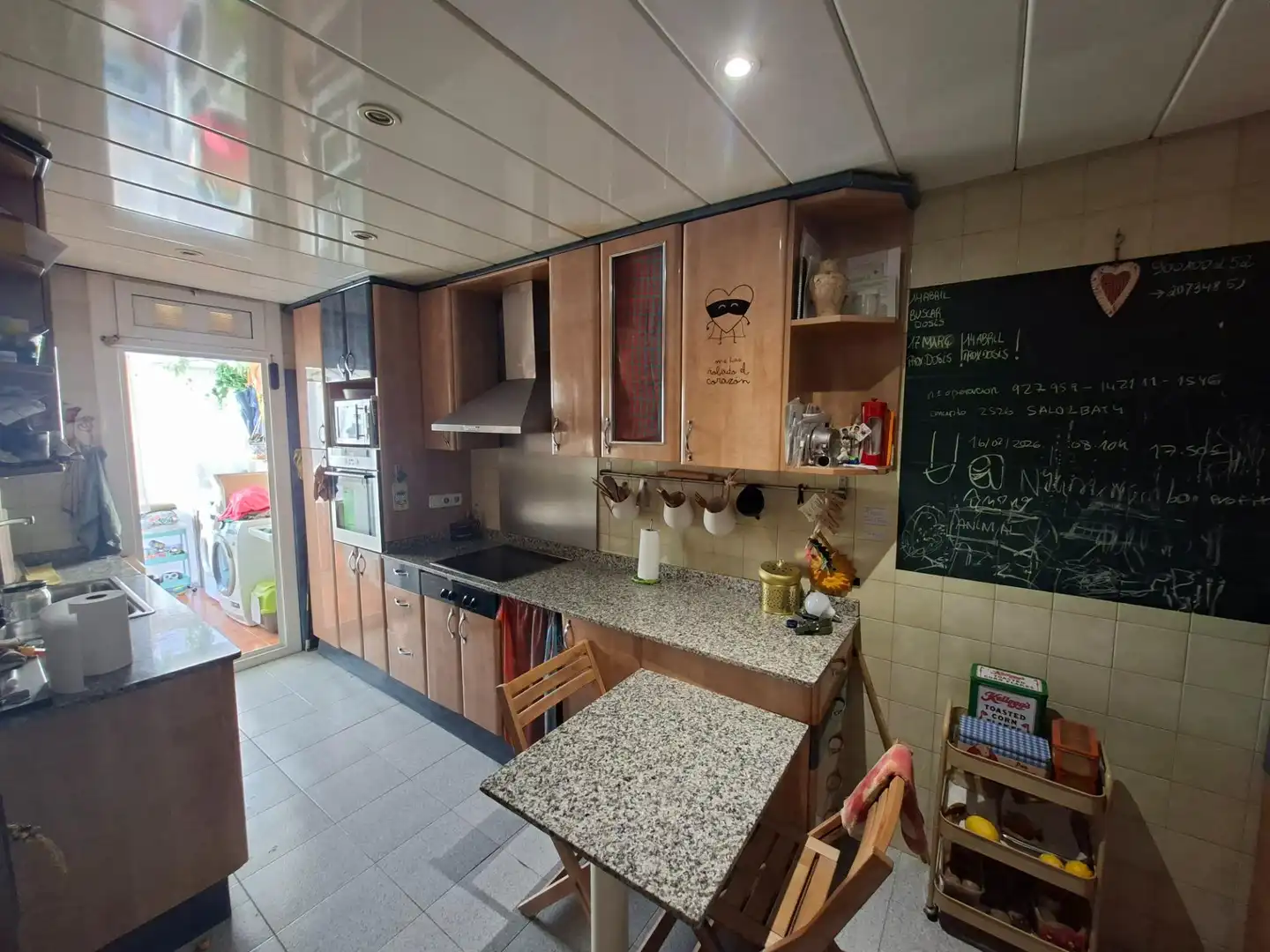 Cuina de Pis en venda en Vilafranca del Penedès amb Calefacció, Parquet i Terrassa