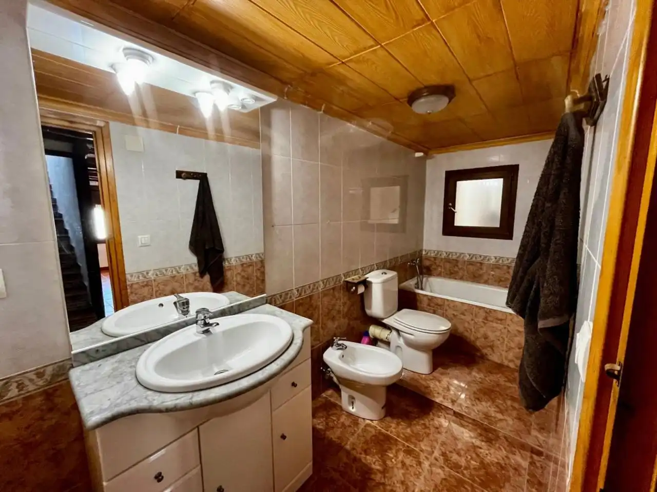 Badezimmer von Haus oder Chalet zum Verkauf in San Jorge / Sant Jordi mit Terrasse