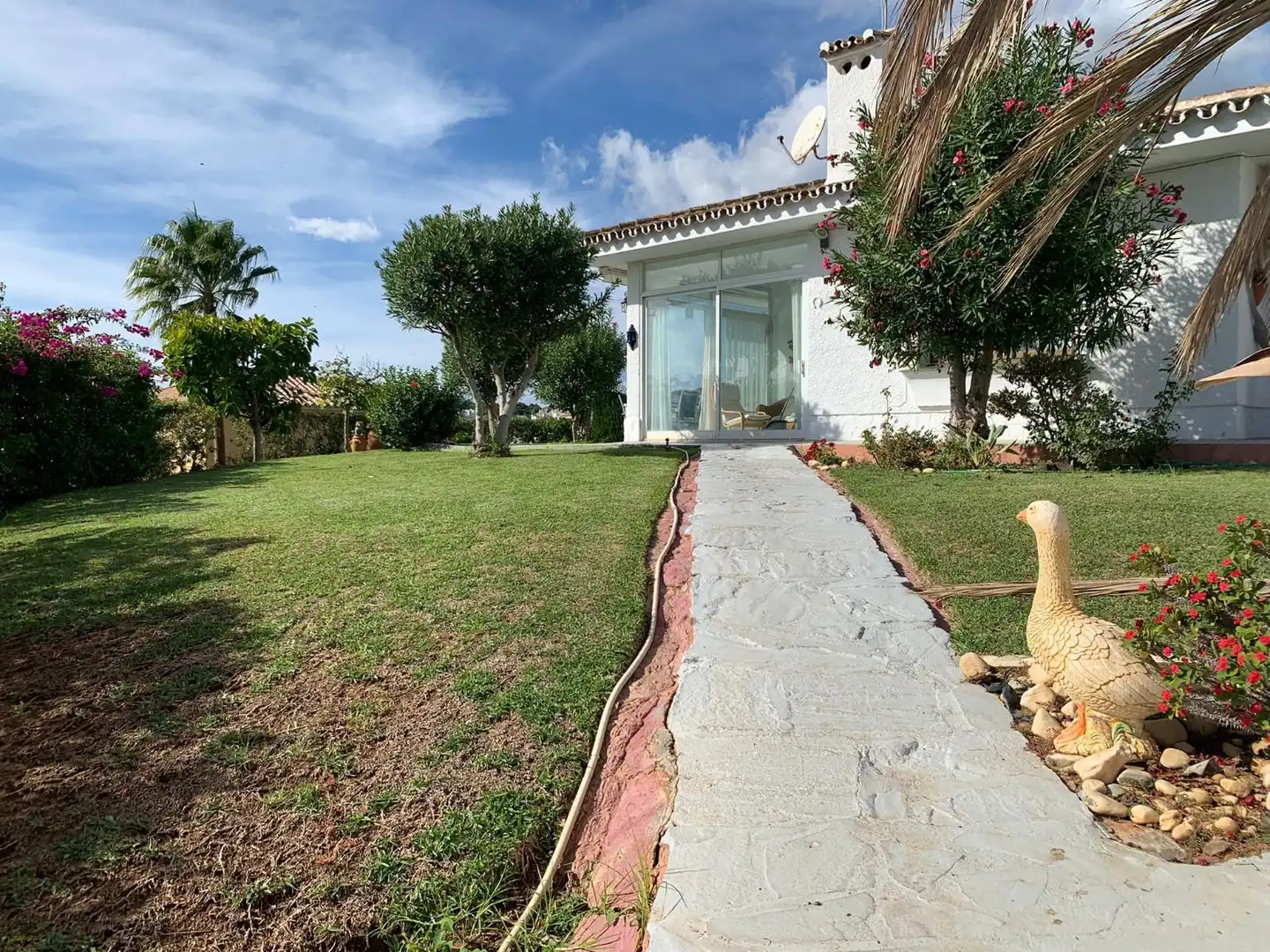 Jardín de Casa o chalet en venta en Mijas con Aire acondicionado, Jardín privado y Trastero