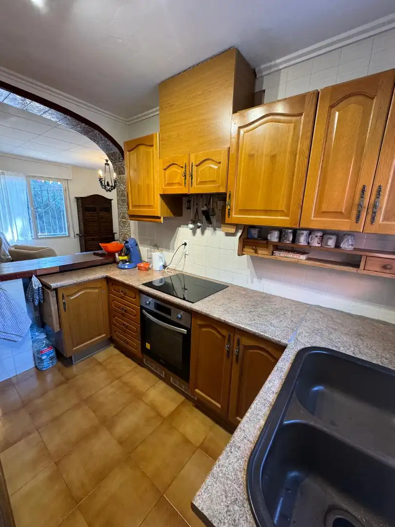 Cocina de Casa o chalet en venta en Vilallonga / Villalonga con Aire acondicionado, Jardín privado y Terraza