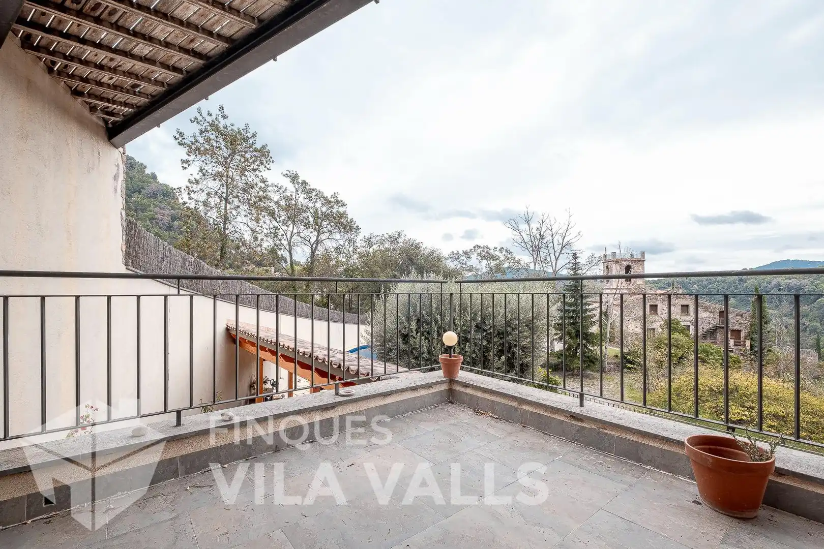 Terraza de Casa o chalet en venta en Gallifa con Aire acondicionado, Calefacción y Jardín privado