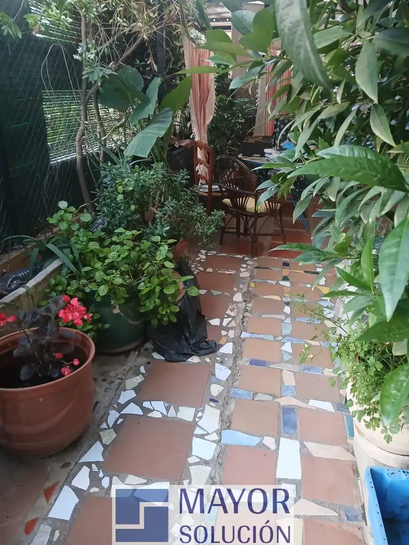 Terraza de Piso en venta en Ullà con Jardín privado, Terraza y Amueblado