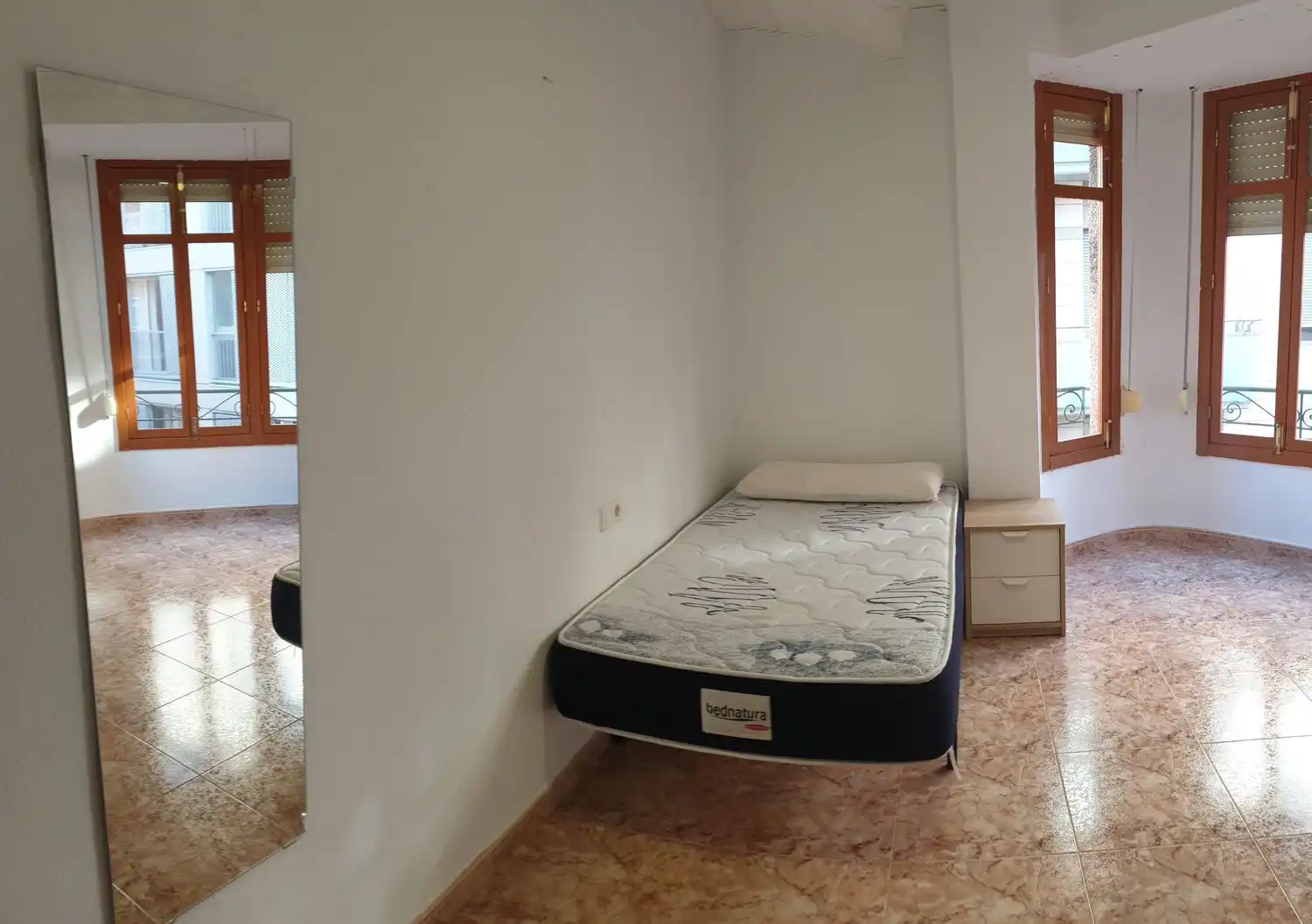 Bedroom of Flat for rent in Murcia  with Air Conditioner, Heating and Private garden