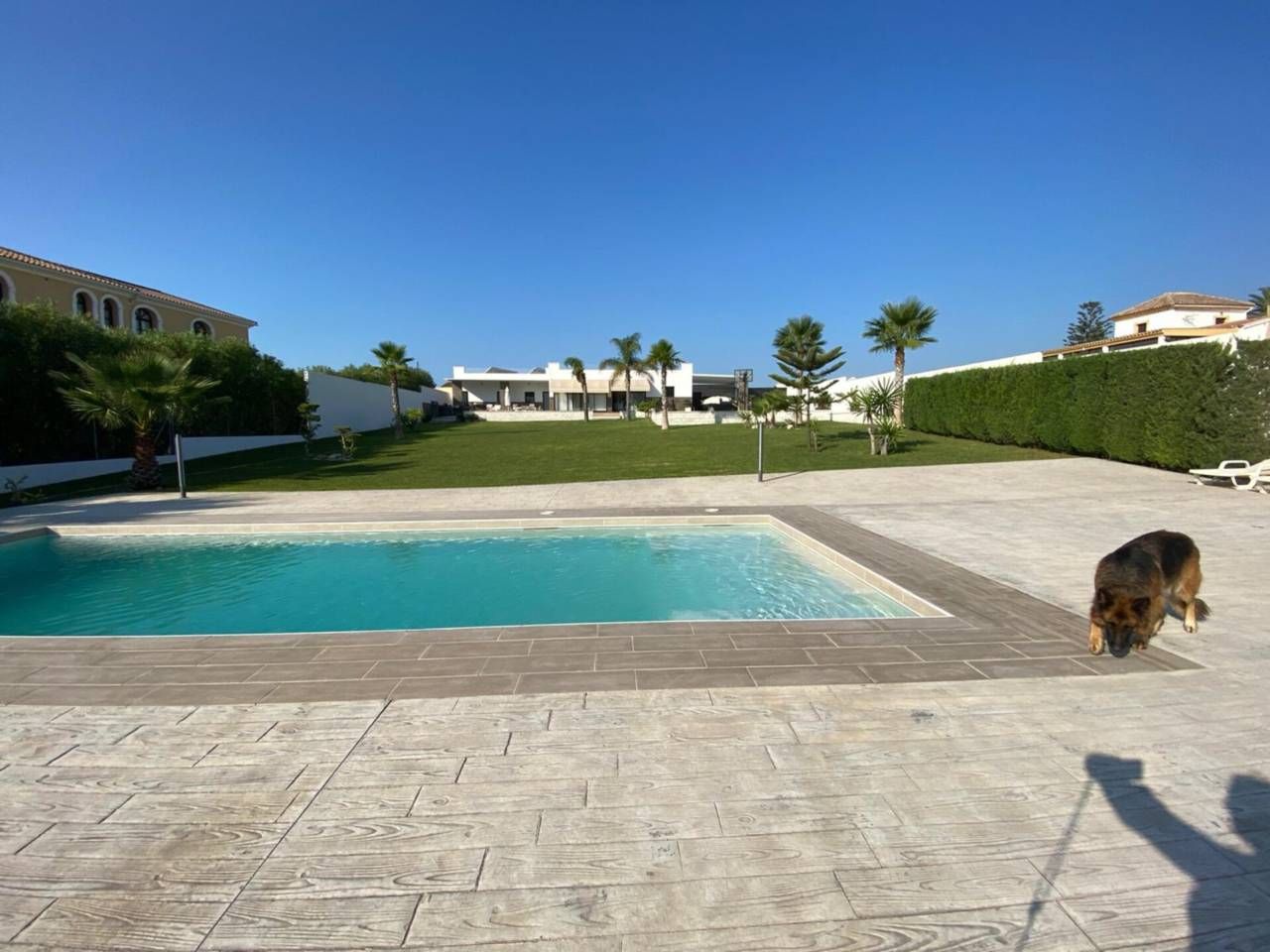 Piscina de Casa o xalet en venda en Estepona amb Calefacció, Jardí privat i Terrassa