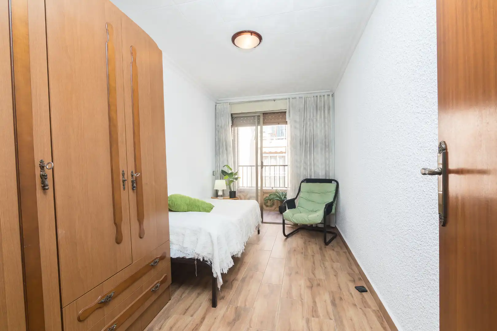 Schlafzimmer von Wohnung zum Verkauf in Santa Pola mit Klimaanlage, Möbliert und Balkon