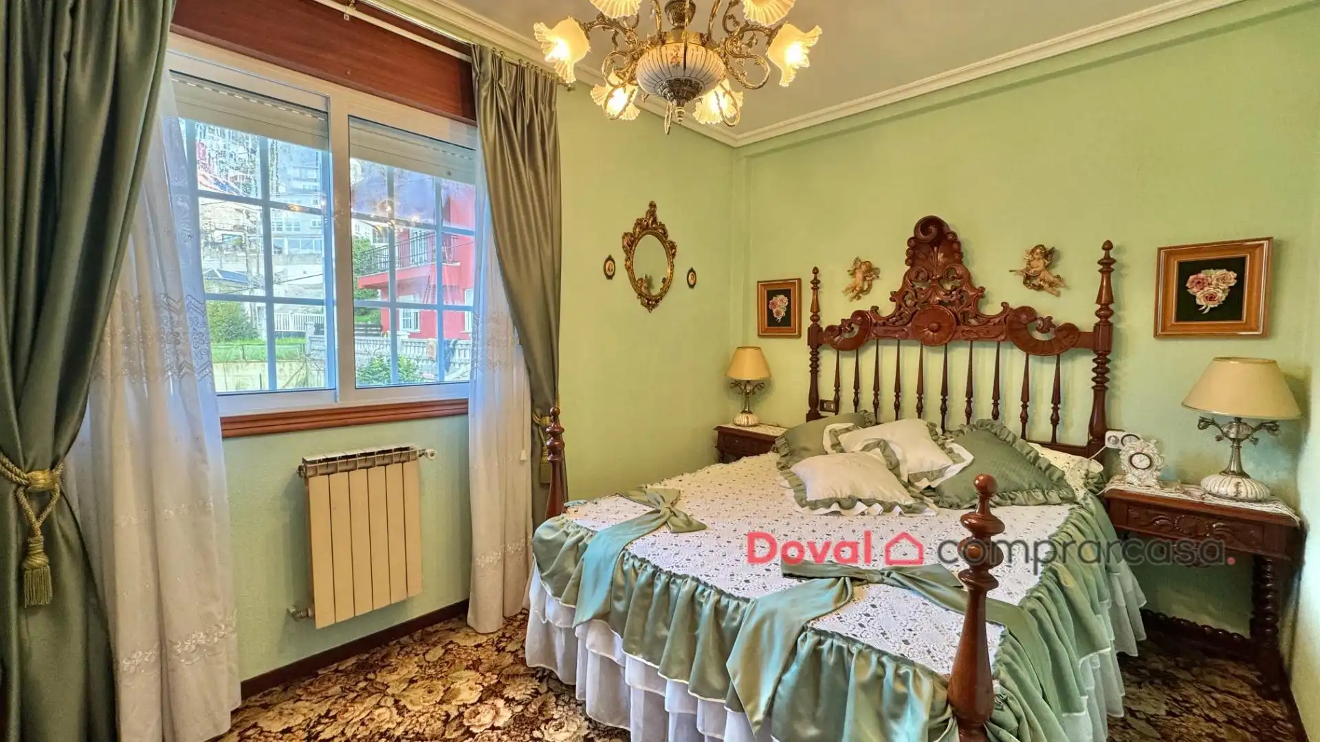 Bedroom of Houses for sale in Redondela  with Heating, Private garden and Jacuzzi