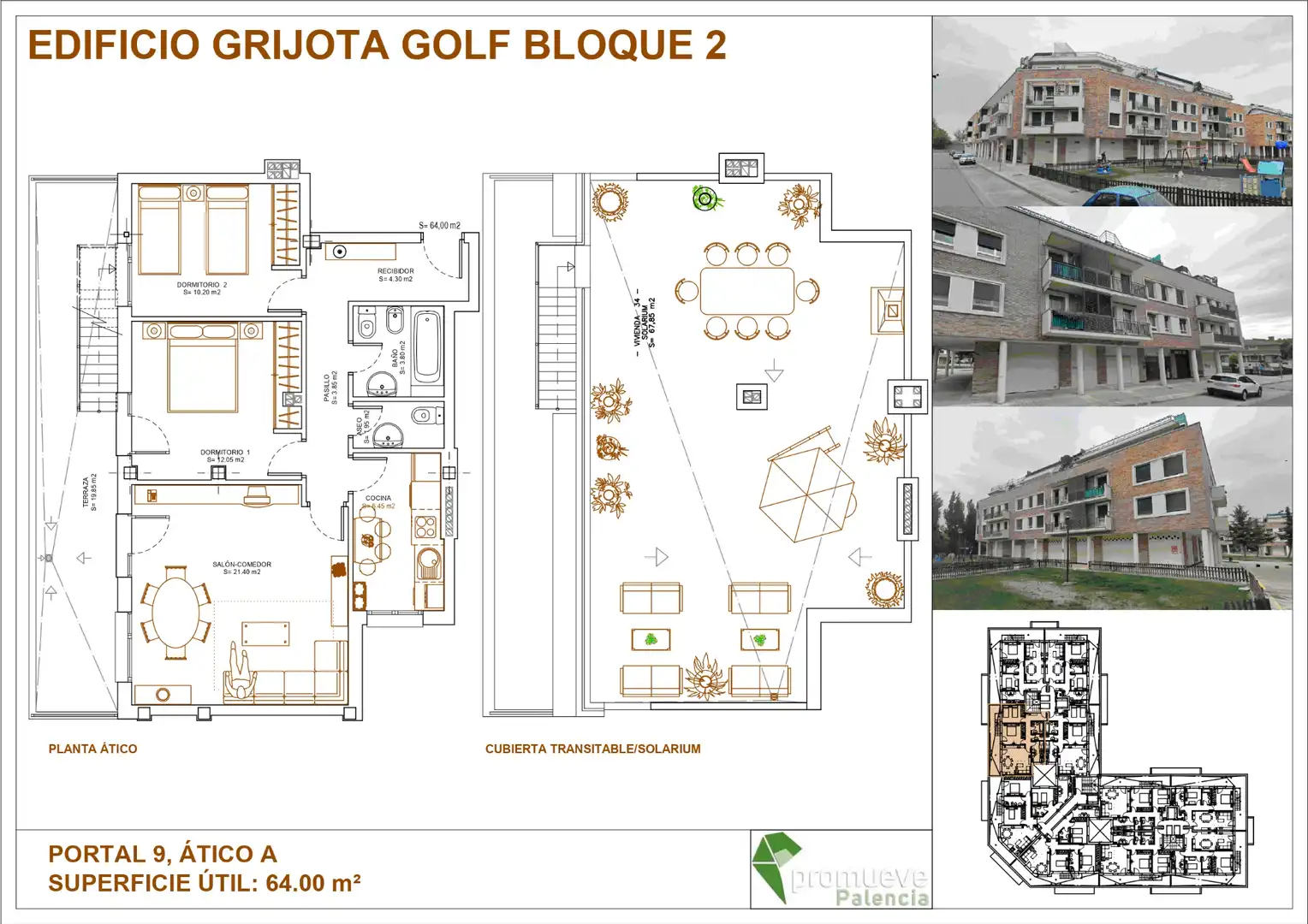 Attique avec ascenseur à vendre à Urbanización Ciudad del Golf 9, imagen 3