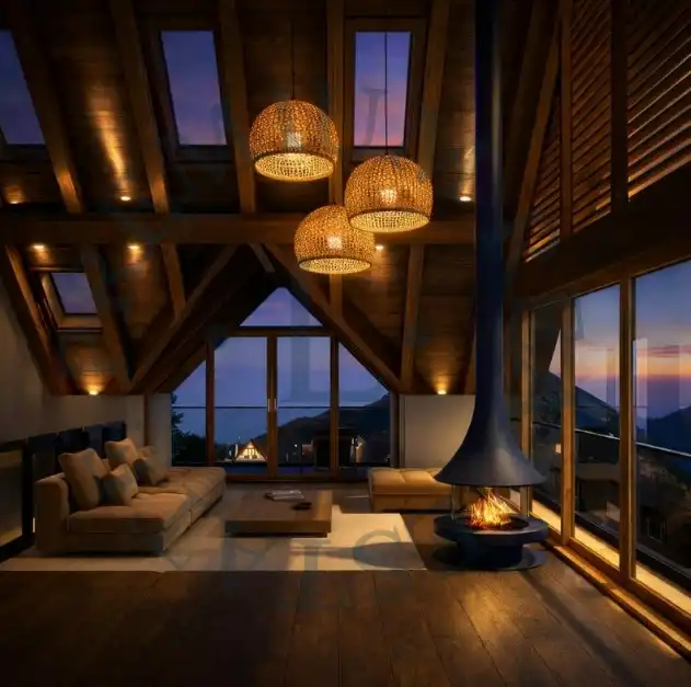Sala de estar de Casa o chalet en venta en Naut Aran con Calefacción, Jardín privado y Parquet