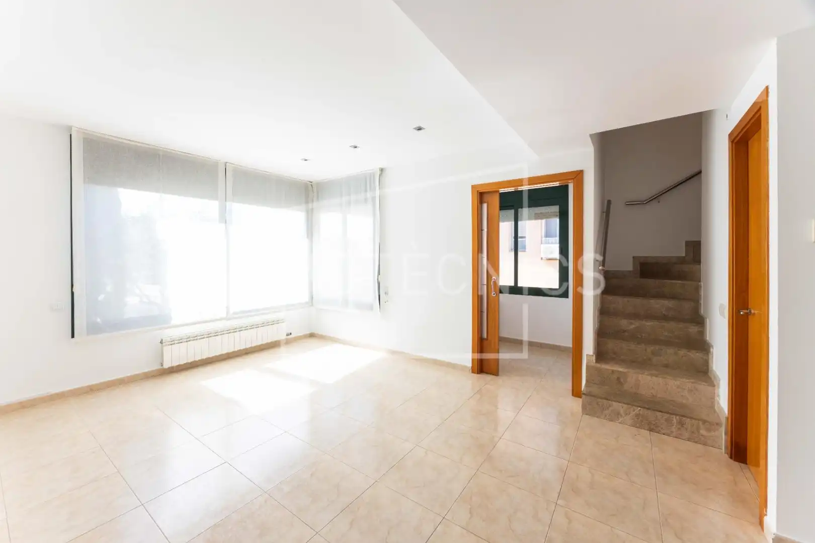 Wohnzimmer von Einfamilien-Reihenhaus zum Verkauf in La Garriga mit Heizung und Terrasse