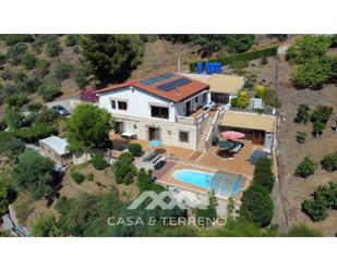 Exterior view of House or chalet for sale in Frigiliana  with Air Conditioner, Heating and Private garden
