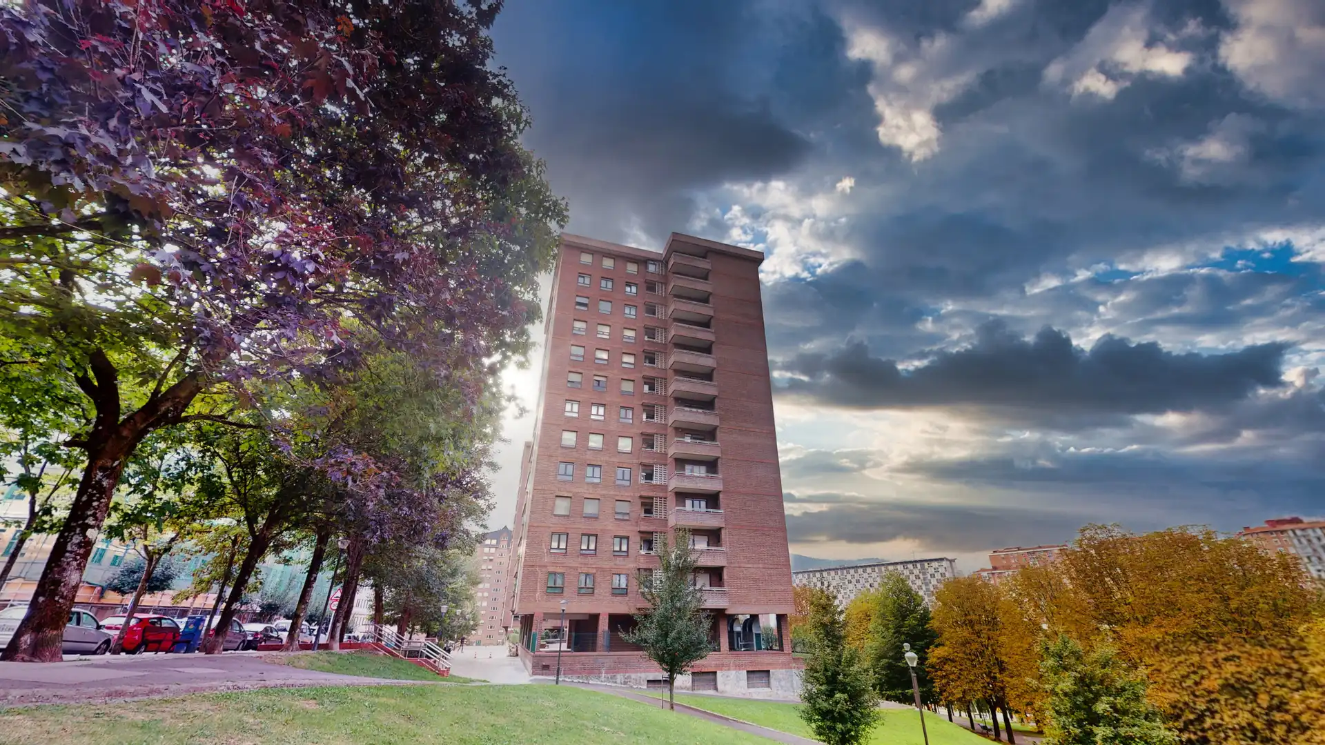 Vista exterior de Piso en venta en Otxarkoaga - Txurdinaga