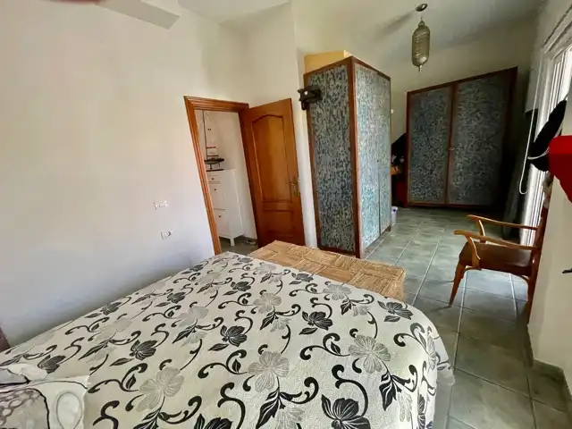 Dormitori de Casa adosada en venda en Granadilla de Abona amb Jardí privat, Terrassa i Piscina