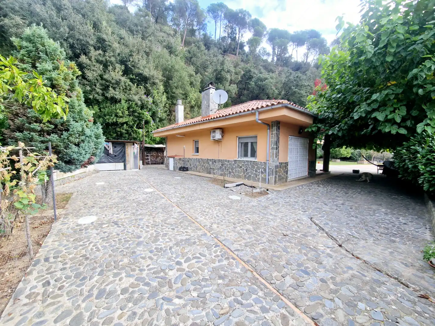 Vista exterior de Casa o chalet en venta en Hostalric con Aire acondicionado, Calefacción y Jardín privado