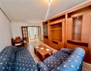 Living room of Flat for sale in Villaquilambre  with Heating, Parquet flooring and Terrace