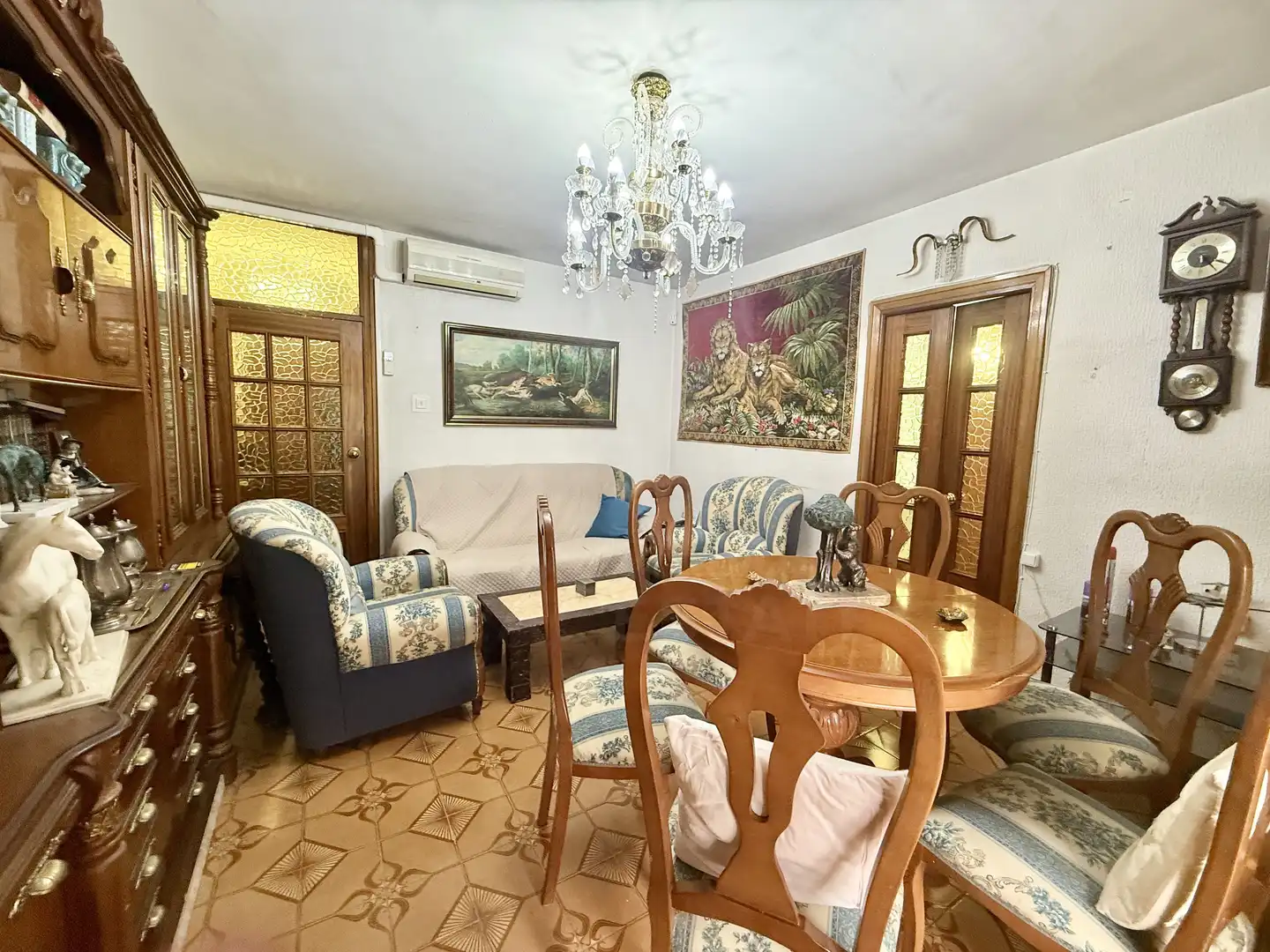 Sala de estar de Piso en venta en Madrid con Aire acondicionado y Terraza