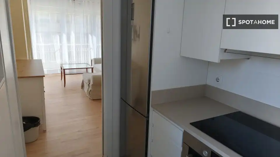 Kitchen of Flat for rent in Madrid  with Air Conditioner, Heating and Furnished