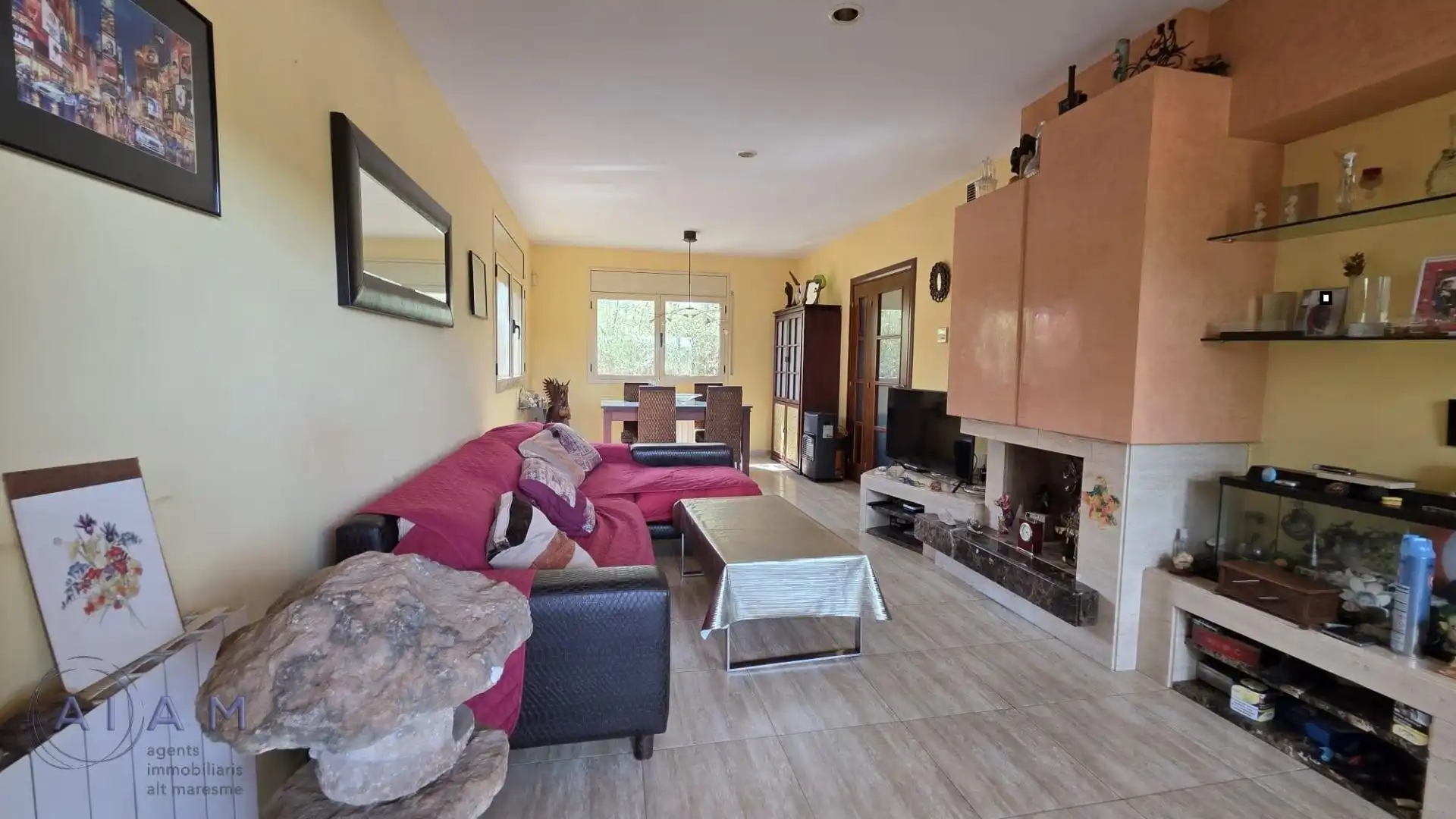 Sala de estar de Casa o chalet en venta en Tordera con Calefacción, Jardín privado y Terraza