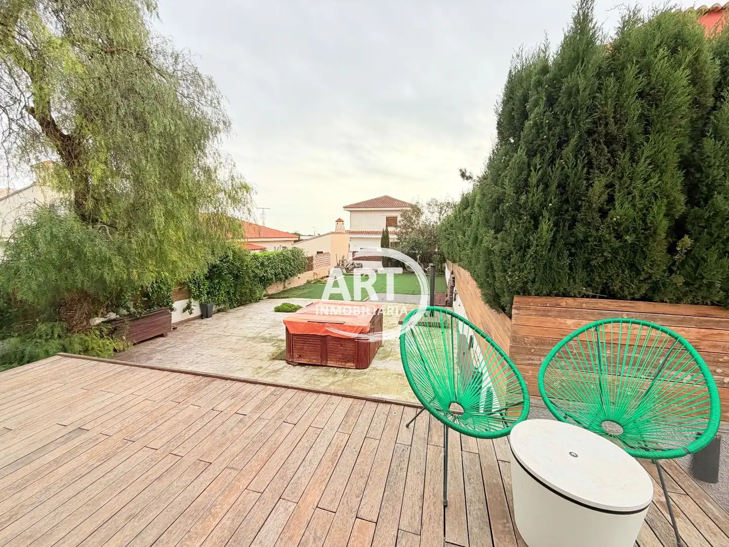 Terraza de Casa o chalet en venta en Chiva con Calefacción, Jardín privado y Terraza
