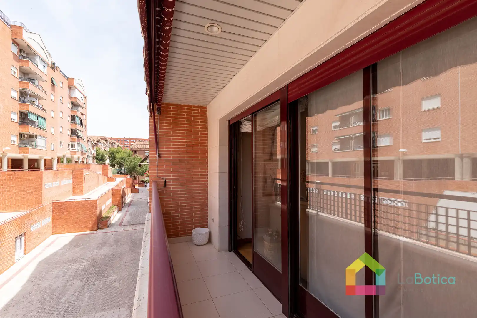 Balcony of Flat for sale in Toledo  with Heating, Parquet flooring and Washing machine