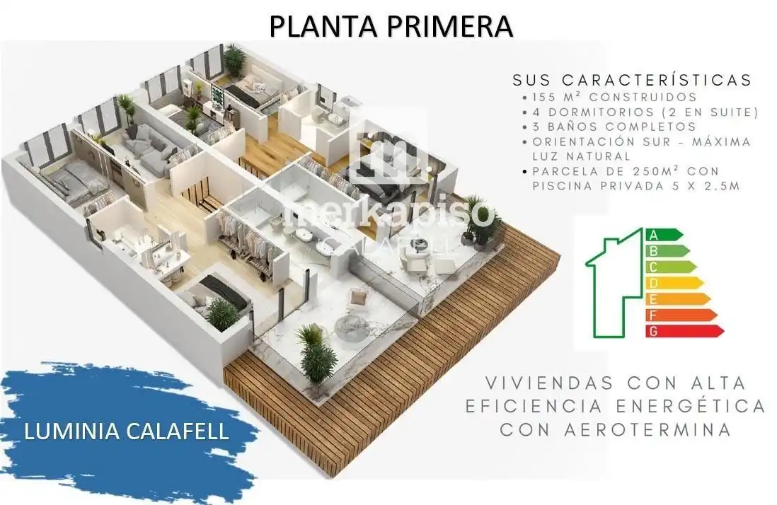 Casa adosada en venda en Calafell amb Aire condicionat, Calefacció i Terrassa