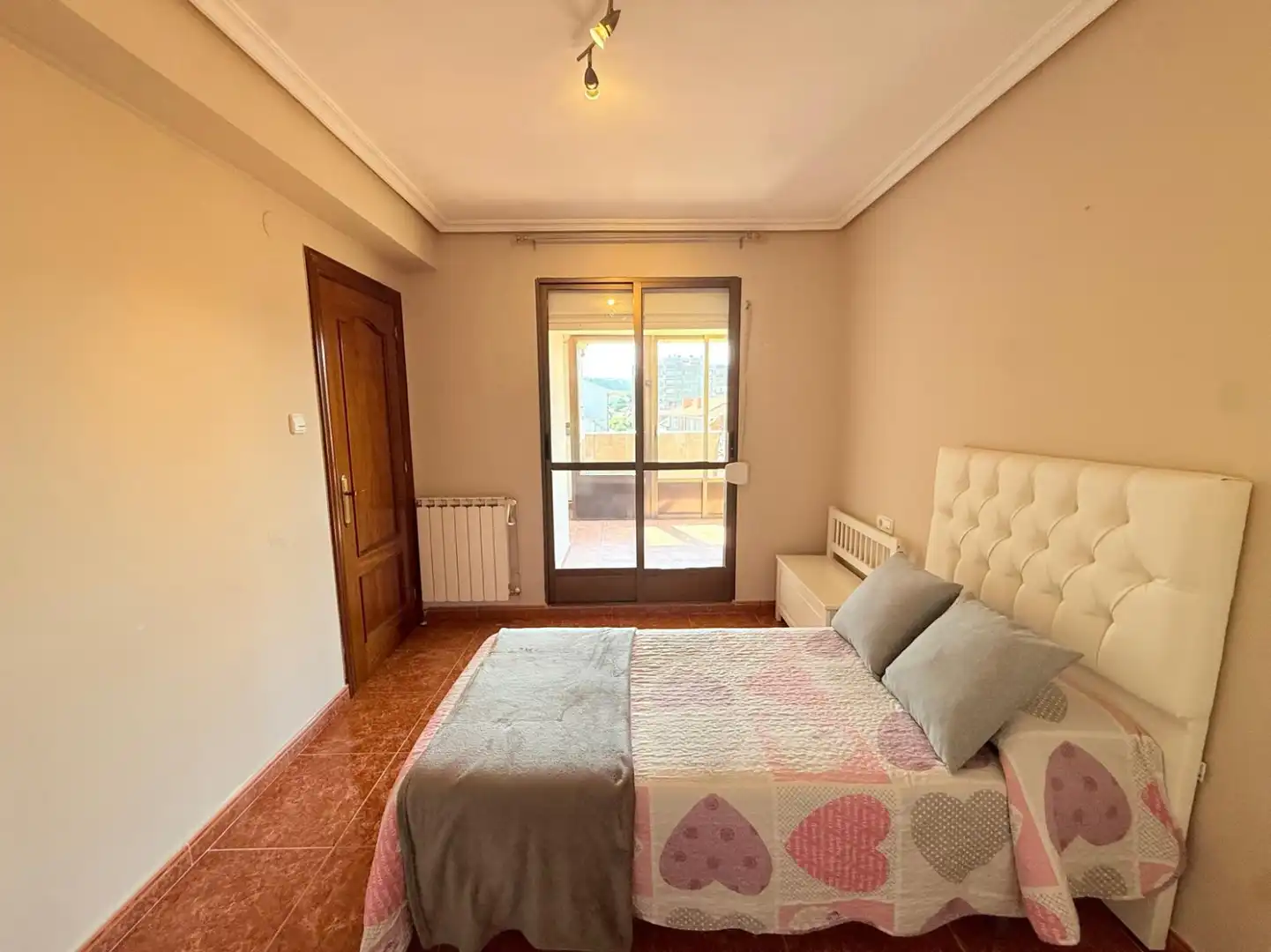 Bedroom of Attic for sale in Castrillón  with Heating, Parquet flooring and Terrace