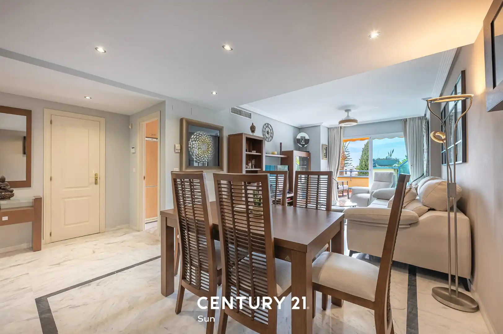 Dining room of Attic for sale in Marbella  with Air Conditioner, Heating and Terrace