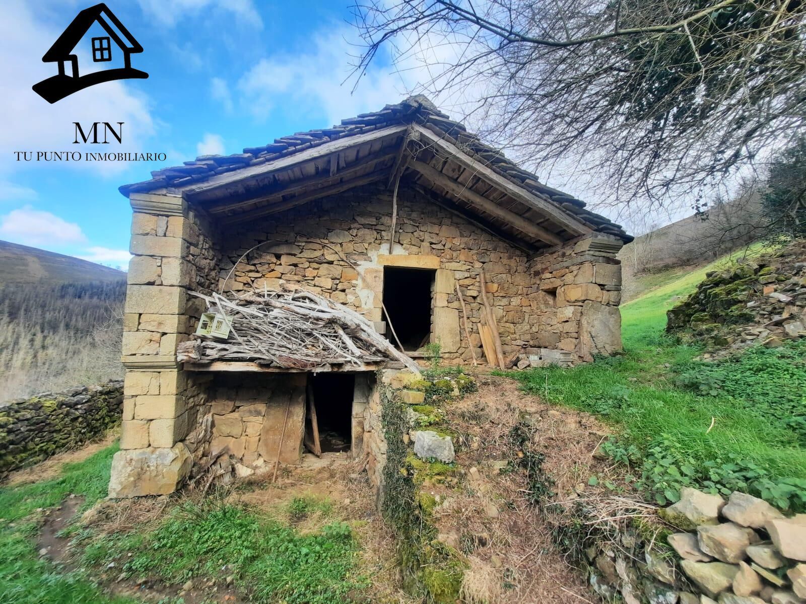 Außenansicht von Country house zum verkauf in San Pedro del Romeral mit Privatgarten