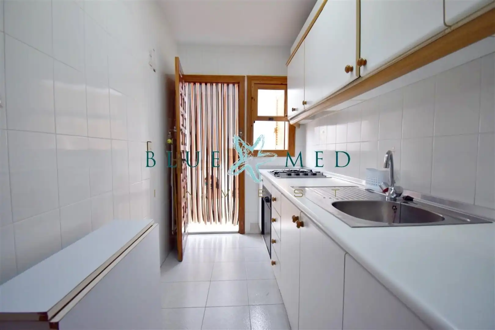 Cocina de Dúplex en venta en Mazarrón con Jardín privado, Terraza y Amueblado