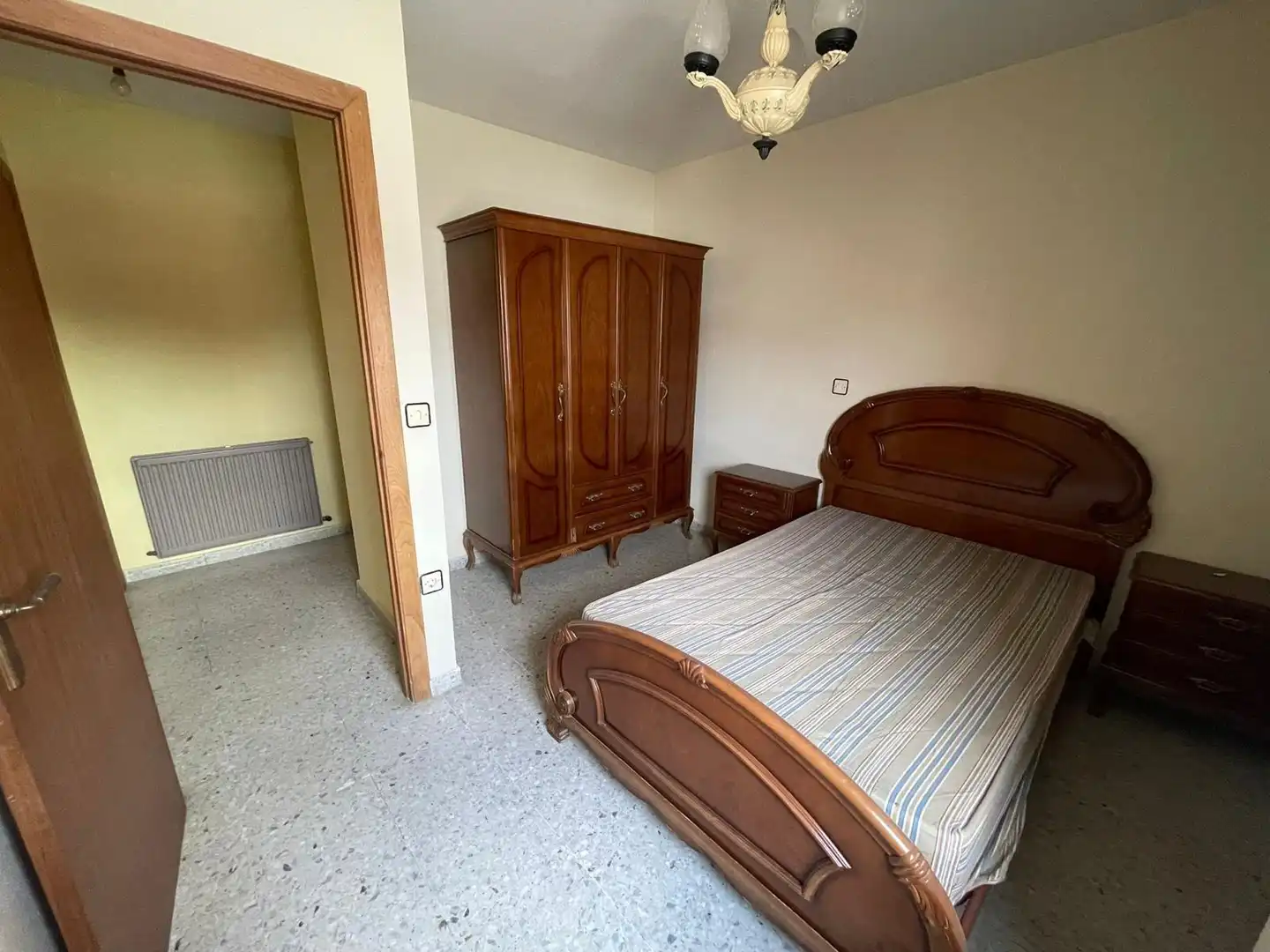 Bedroom of Flat for sale in Saldaña  with Heating, Terrace and Furnished