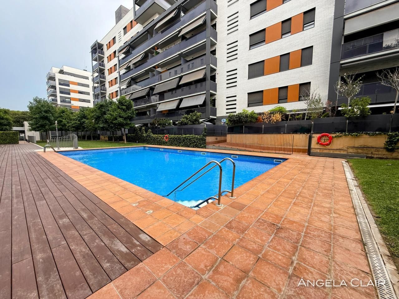 Swimming pool of Attic for sale in Sant Feliu de Llobregat  with Heating, Parquet flooring and Terrace