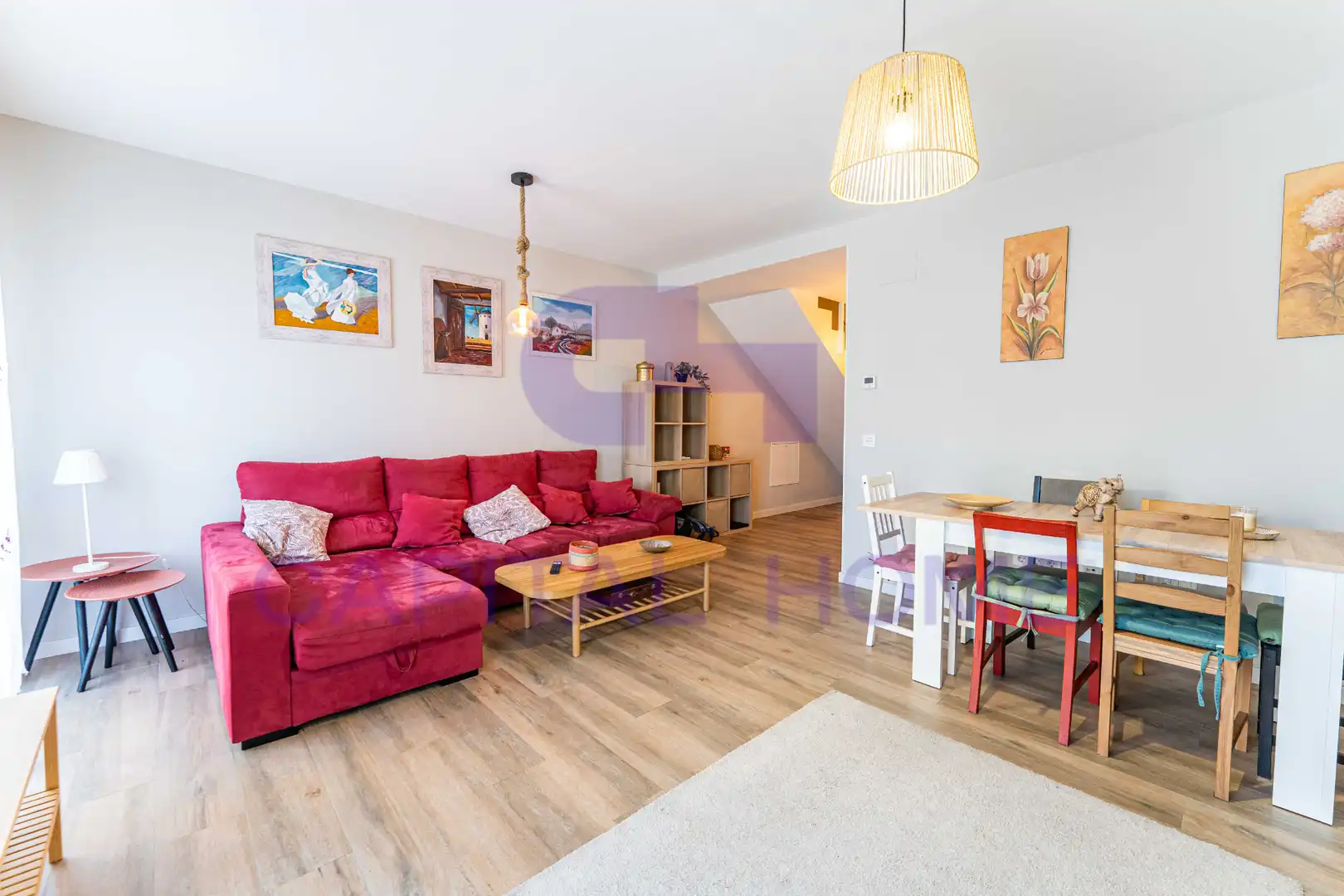 Sala de estar de Dúplex en venta en Navalcarnero con Calefacción, Trastero y Amueblado