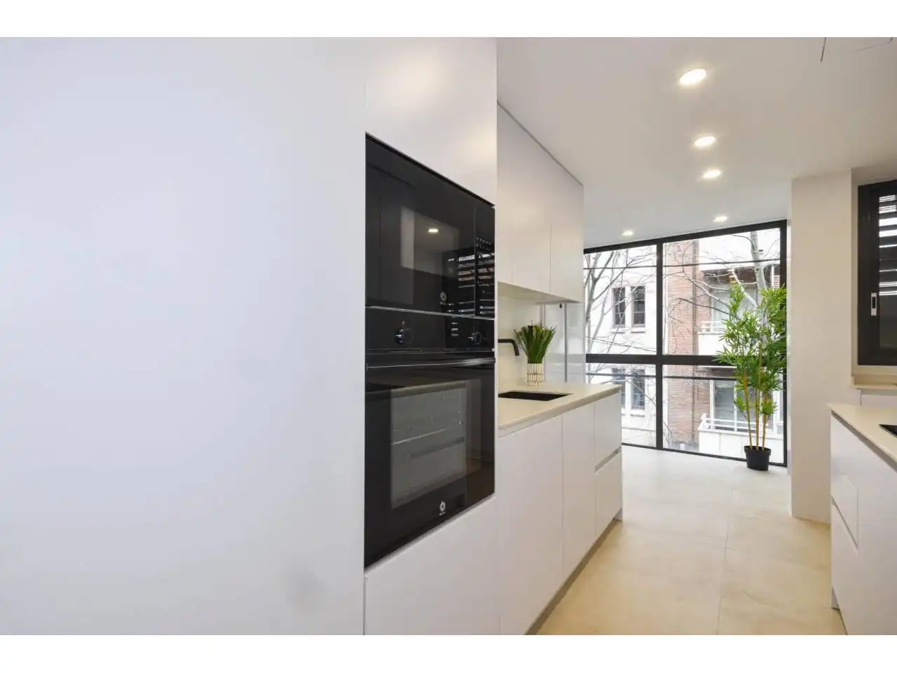 Cocina de Piso en venta en Barcelona con Calefacción, Parquet y Balcón