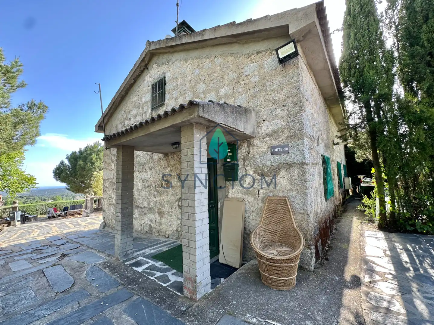 Exterior view of Ground floor for sale in Fresnedillas de la Oliva  with Heating, Terrace and Storage room