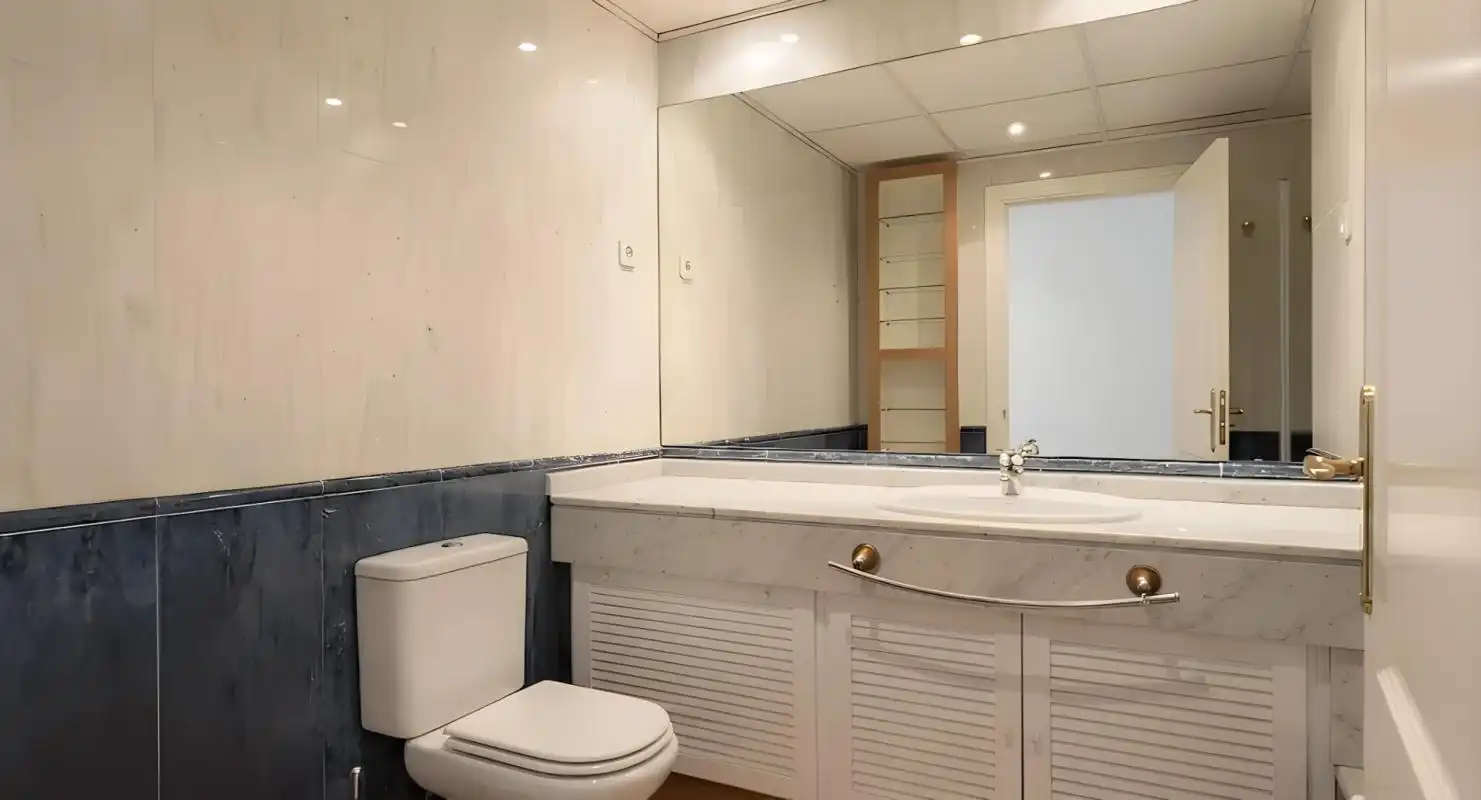 Baño de Piso en venta en Madrid con Calefacción, Jardín privado y Piscina