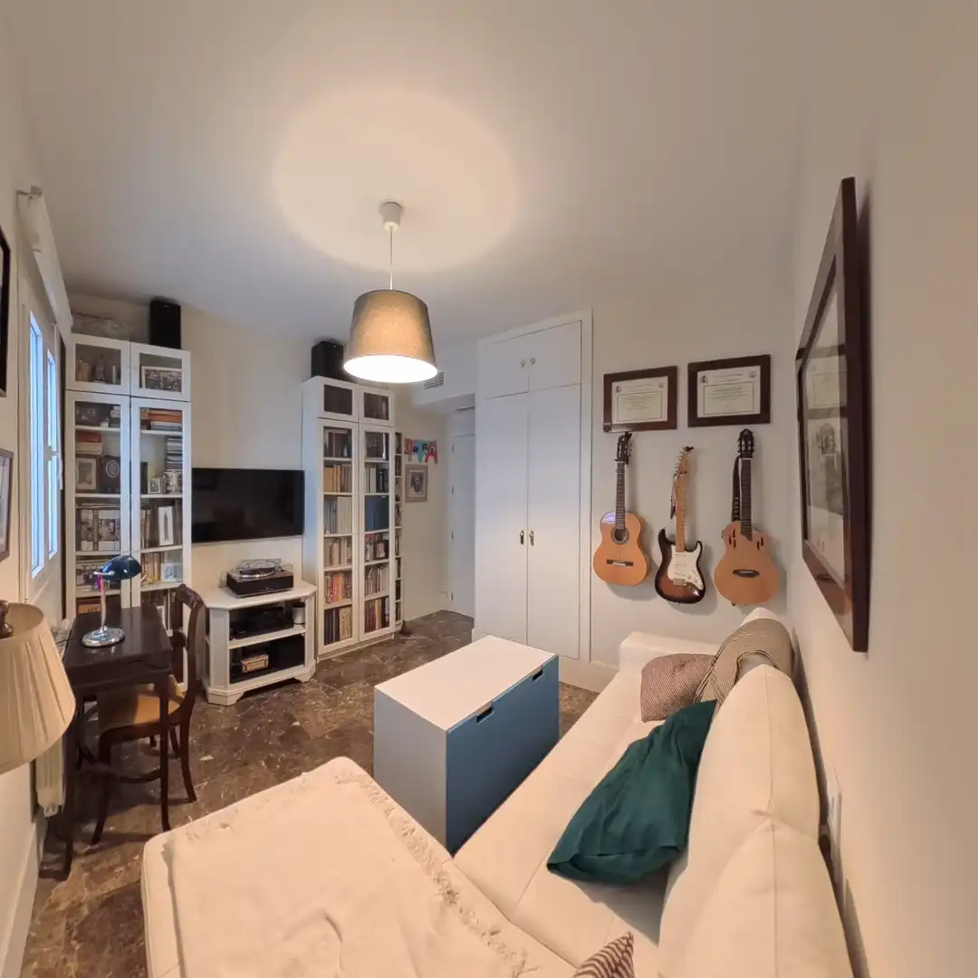 Sala de estar de Piso en venta en Sevilla con Aire acondicionado, Calefacción y Trastero