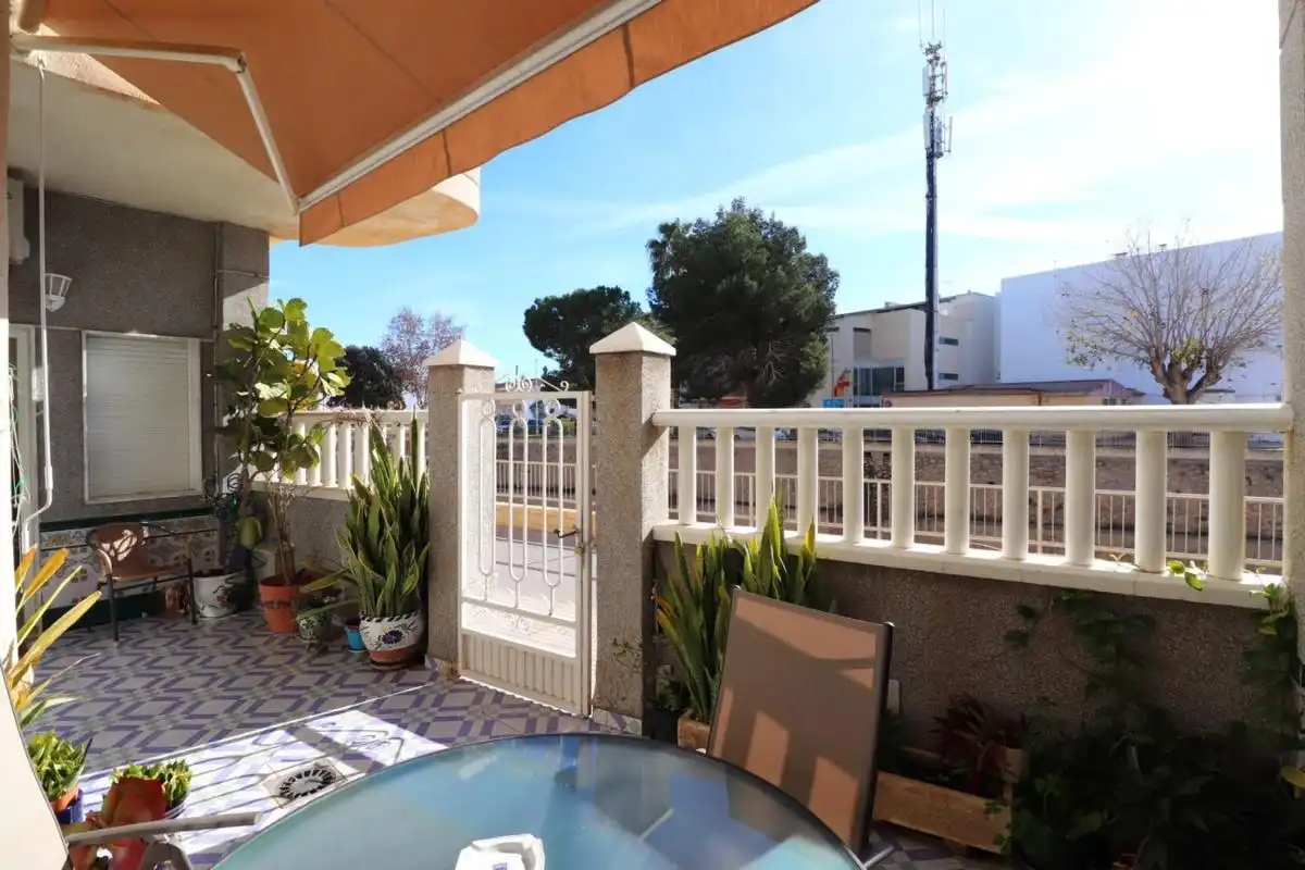 Terraza de Apartamento en venta en Rojales con Jardín privado
