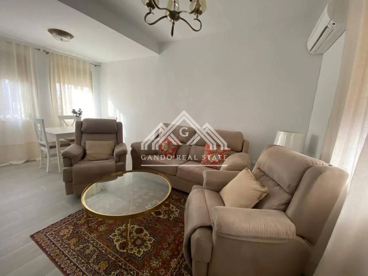 Sala de estar de Casa o chalet de alquiler en Dos Hermanas con Aire acondicionado
