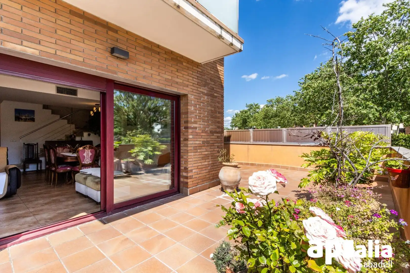 Terrassa de Casa o xalet en venda en Castellar del Vallès amb Aire condicionat, Calefacció i Jardí privat