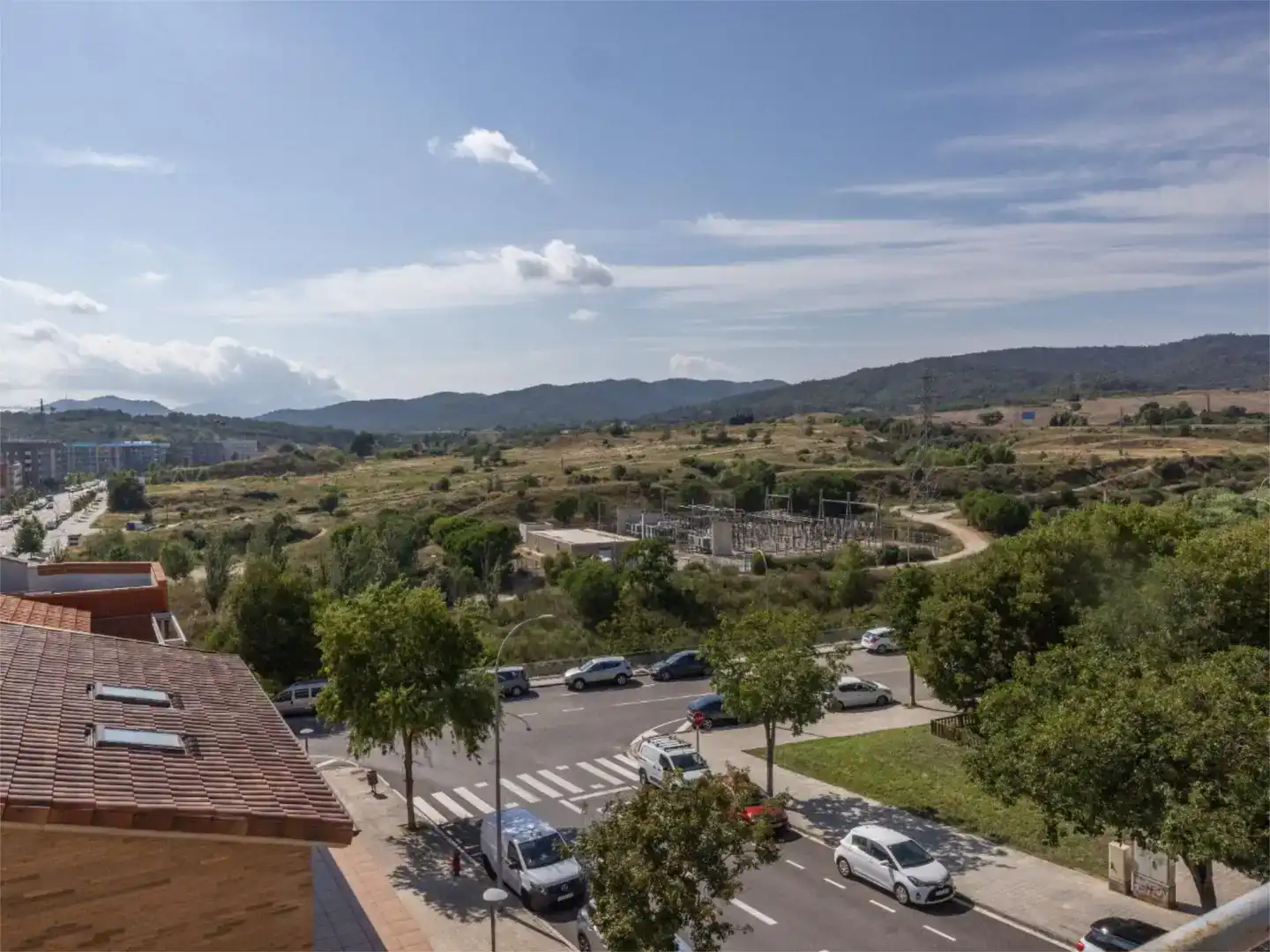Vista exterior de Piso en venta en Terrassa con Aire acondicionado y Balcón