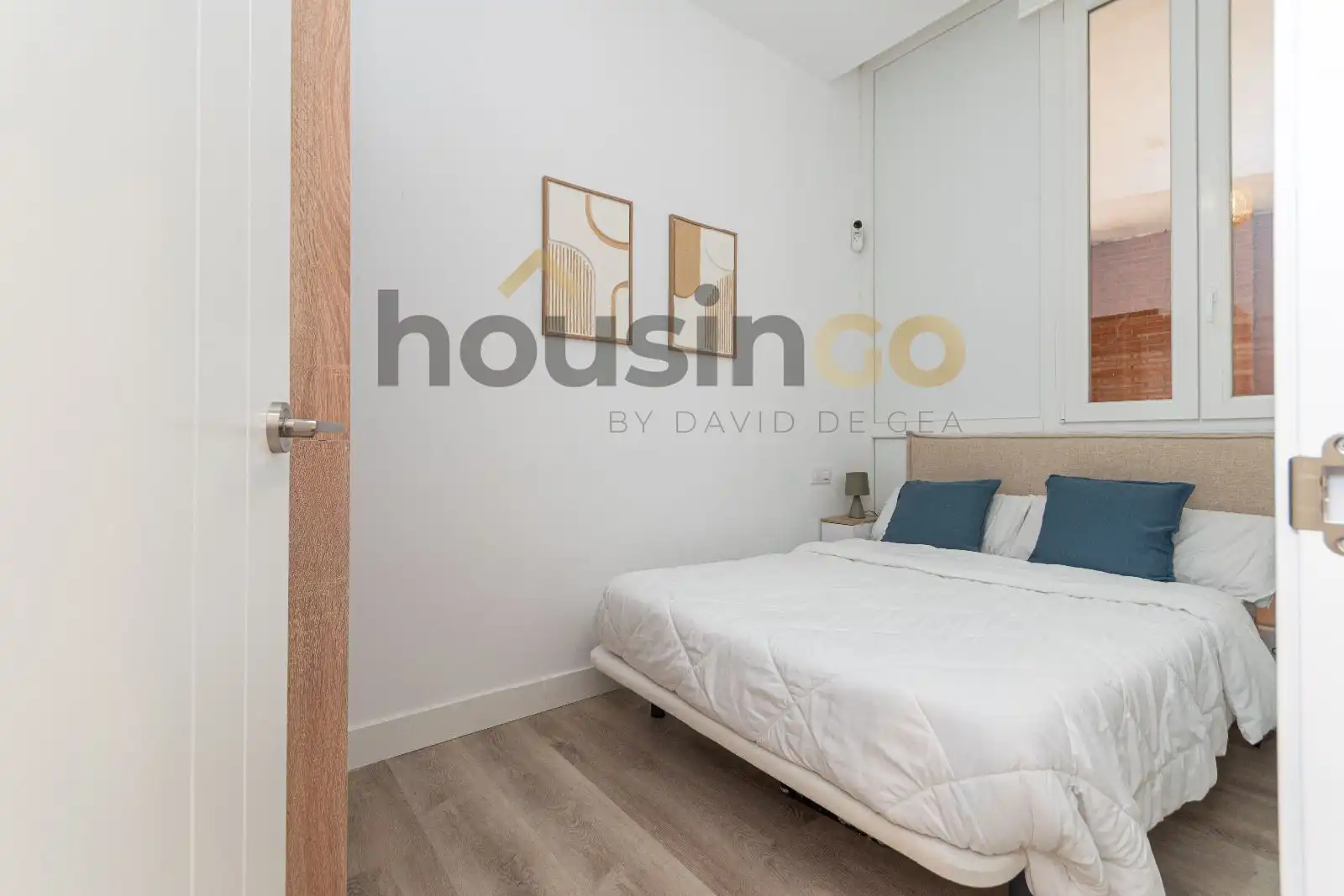 Bedroom of Flat for rent in Madrid  with Air Conditioner, Heating and Furnished