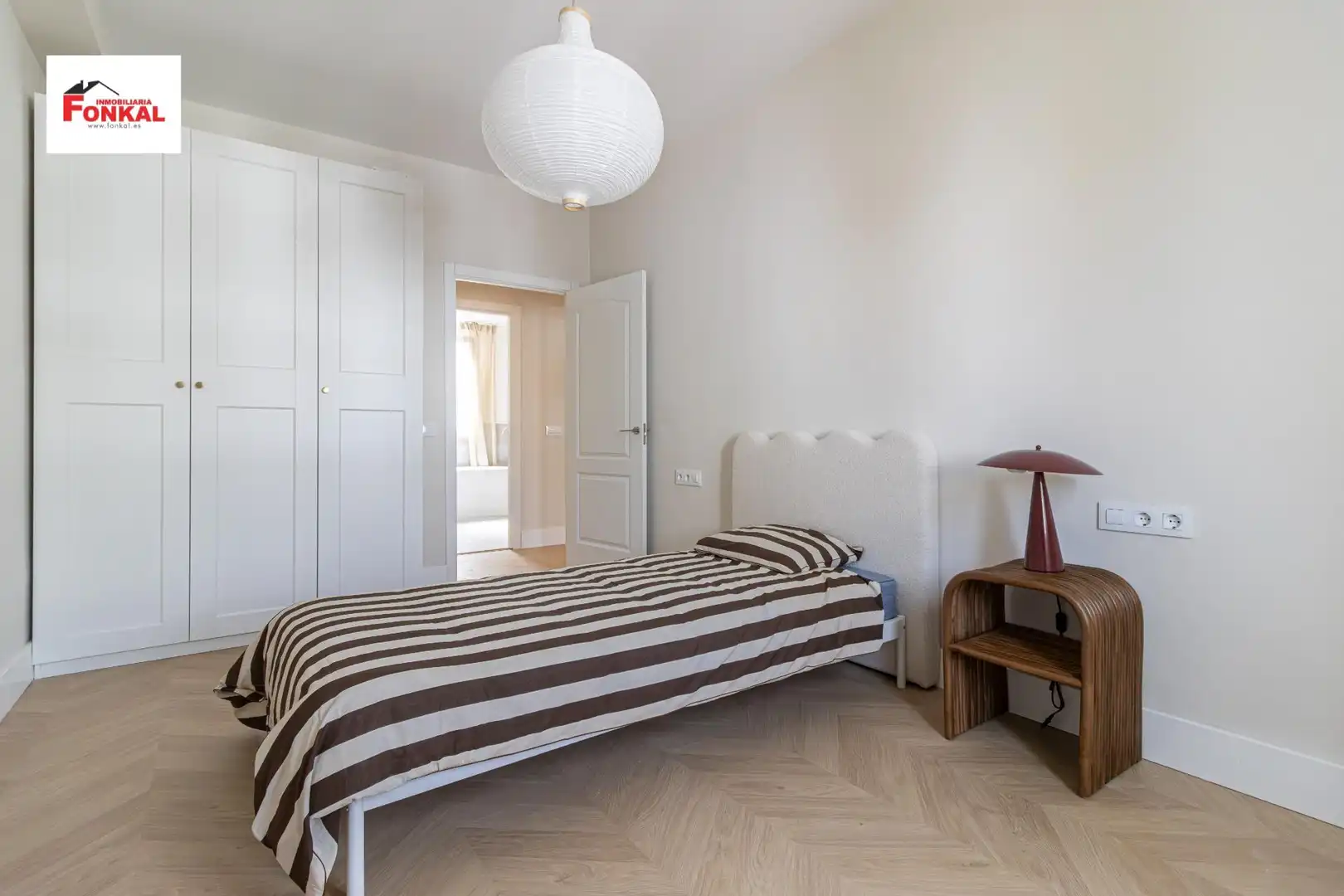 Bedroom of Flat for sale in Jerez de la Frontera  with Parquet flooring, Storage room and Furnished
