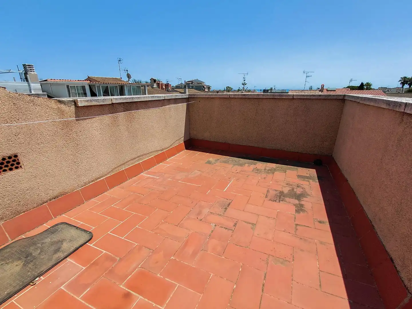 Terrassa de Casa adosada en venda en Cunit amb Aire condicionat, Calefacció i Terrassa