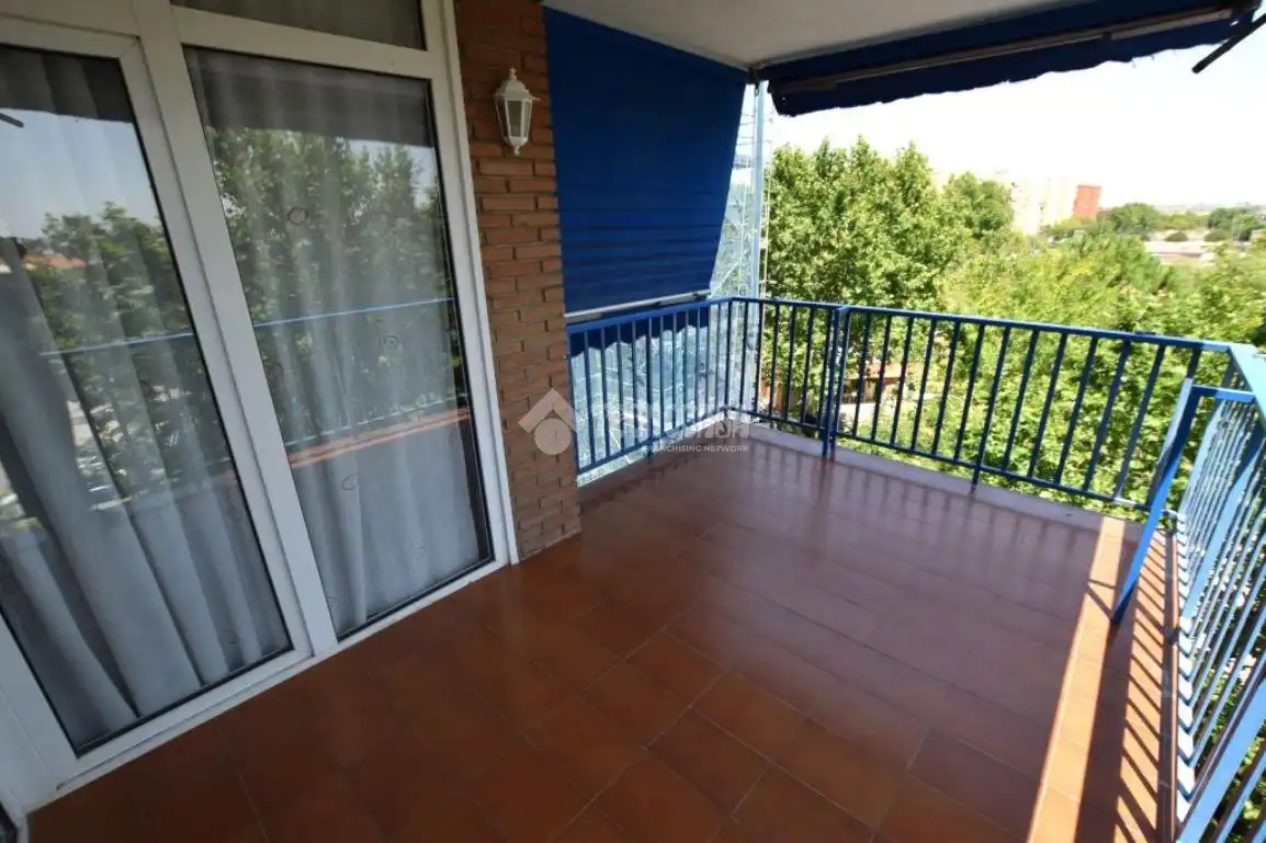 Balcony of Flat for sale in Fuenlabrada