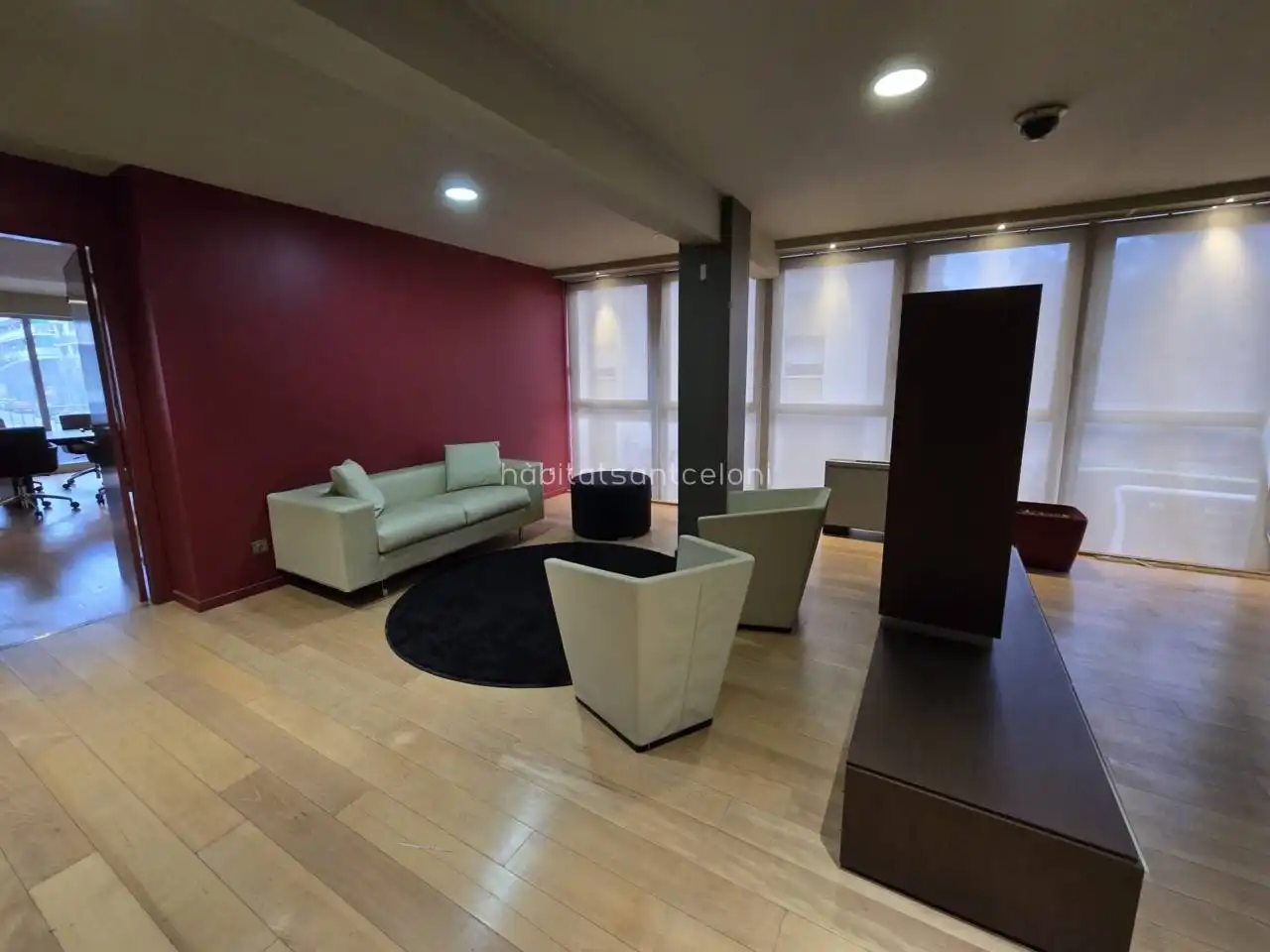 Sala d'estar de Pis en venda en Granollers amb Aire condicionat, Calefacció i Parquet
