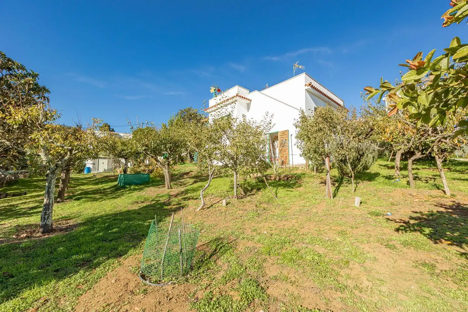Vista exterior de Casa o xalet en venda en Vega de San Mateo amb Jardí privat i Terrassa