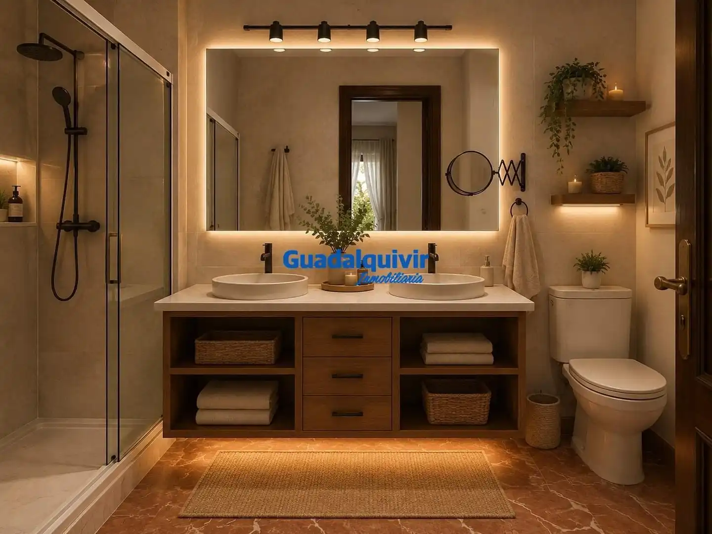Baño de Piso en venta en Sevilla con Terraza y Balcón