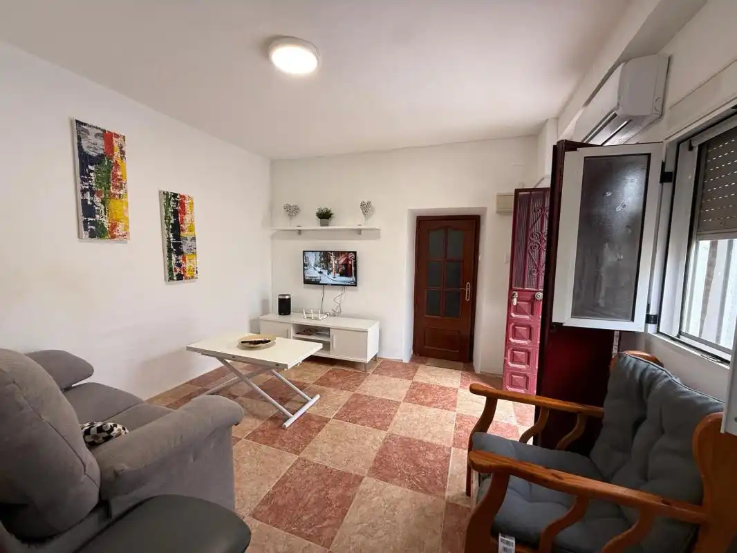 Sala de estar de Casa adosada de alquiler en Ronda con Calefacción y Amueblado