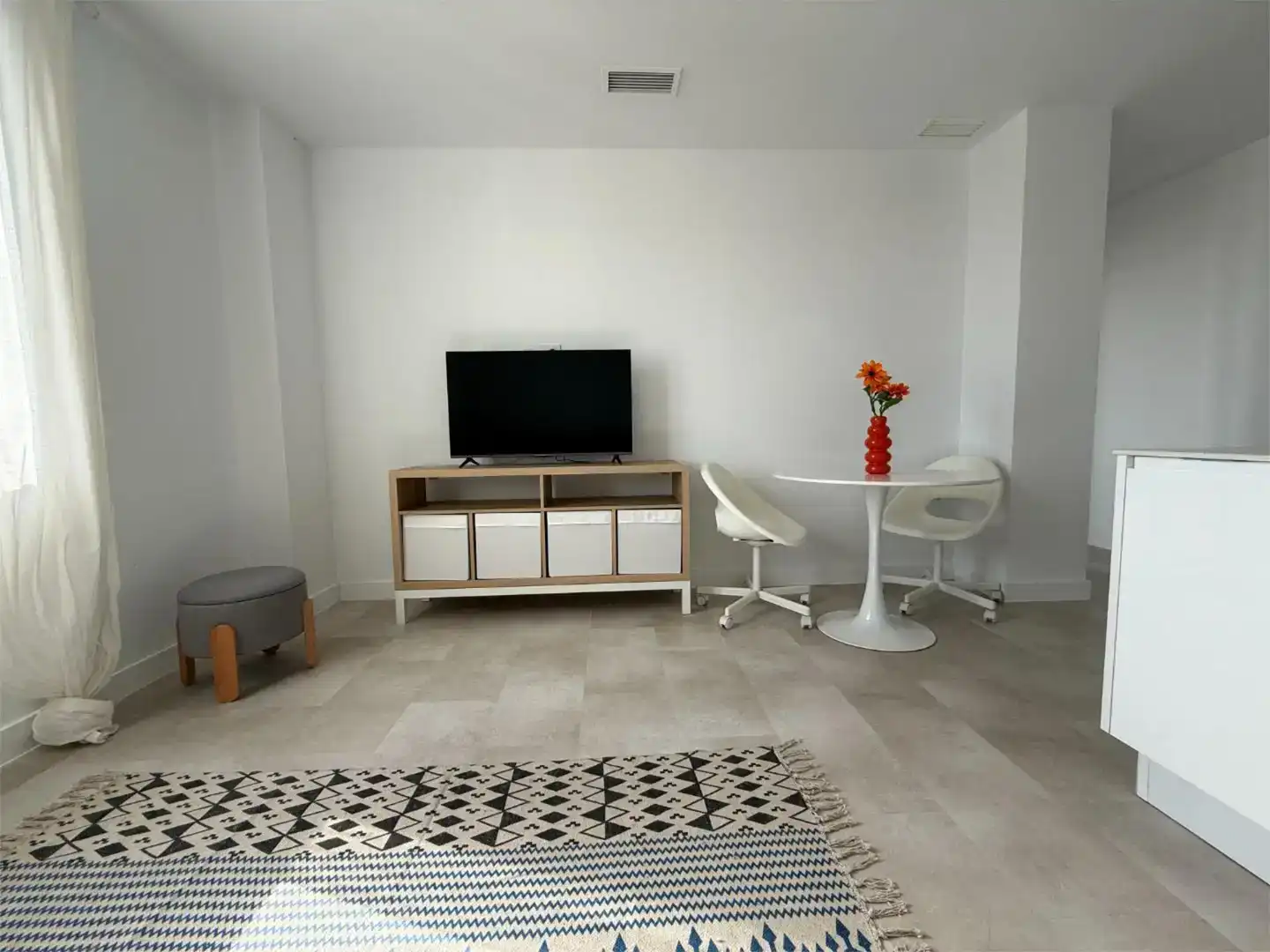 Sala de estar de Piso de alquiler en Cádiz con Aire acondicionado y Amueblado